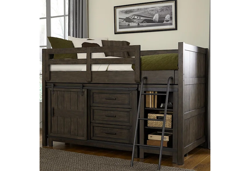 Thornwood Hills Twin Loft Bed by Liberty Furniture at Esprit Decor Home Furnishings
